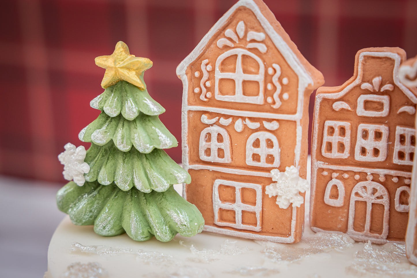 Karen Davies Sugarcraft Winter Tree Border Silicone Mould