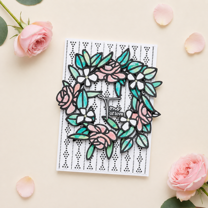 Lisa Horton Crafts More Scribbled Flowers Die Set – 6 Dies