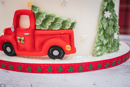 Karen Davies Sugarcraft Christmas Truck Silicone Mould