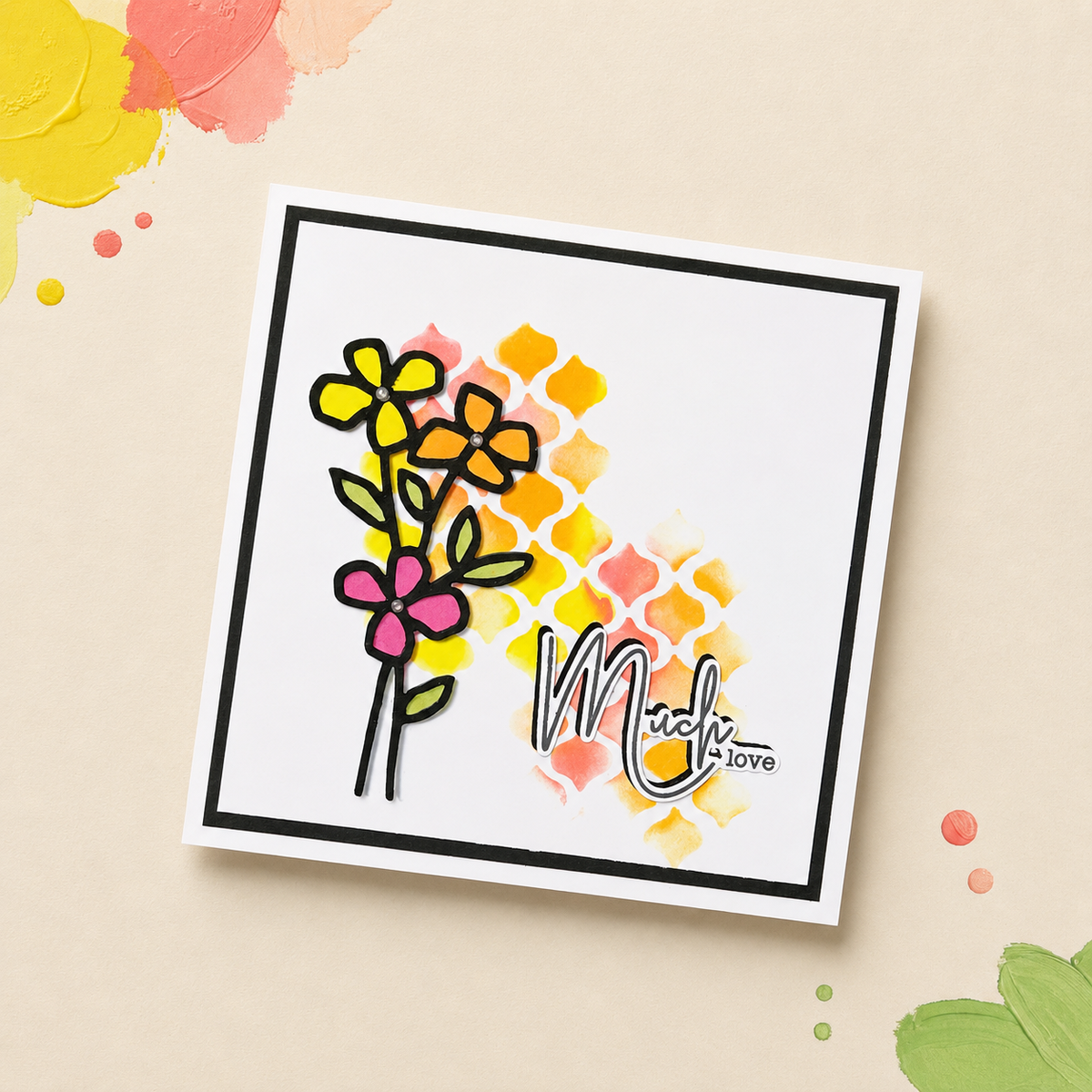 Lisa Horton Crafts More Scribbled Flowers Die Set – 6 Dies